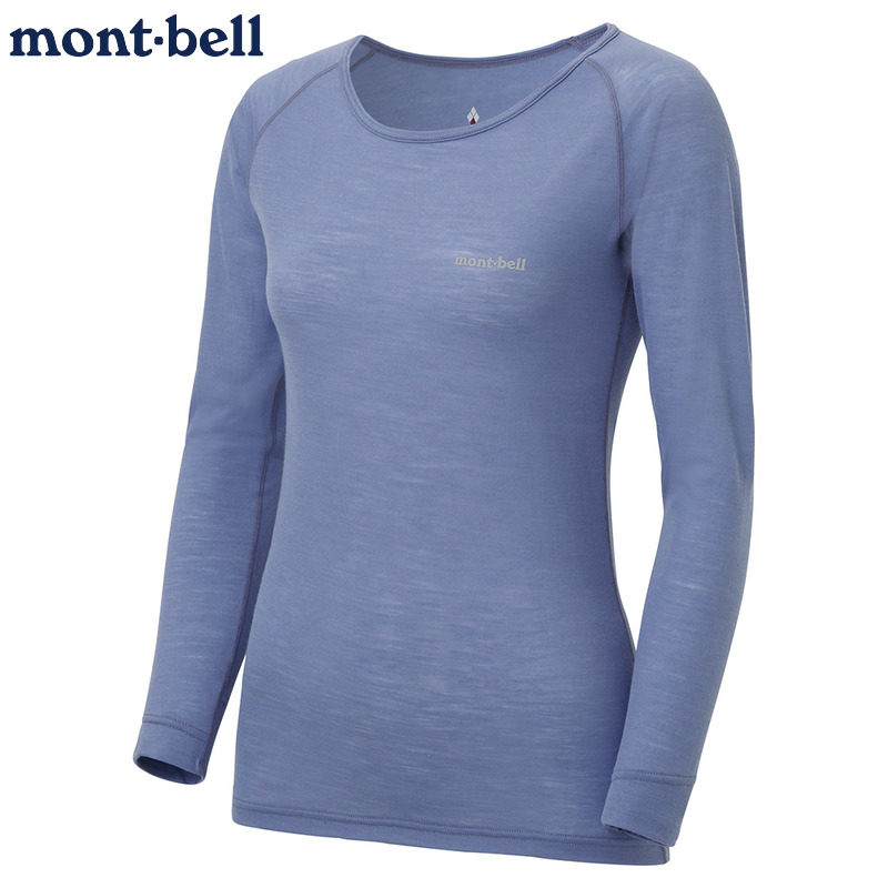 montbell女士羊毛内衣保暖