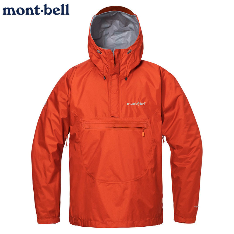 montbell男女同款套头冲锋衣雨衣