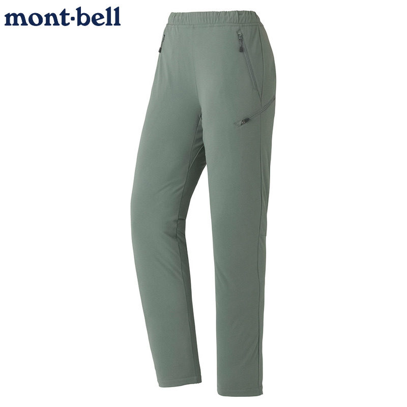 montbell女士长裤拉绒保暖防水