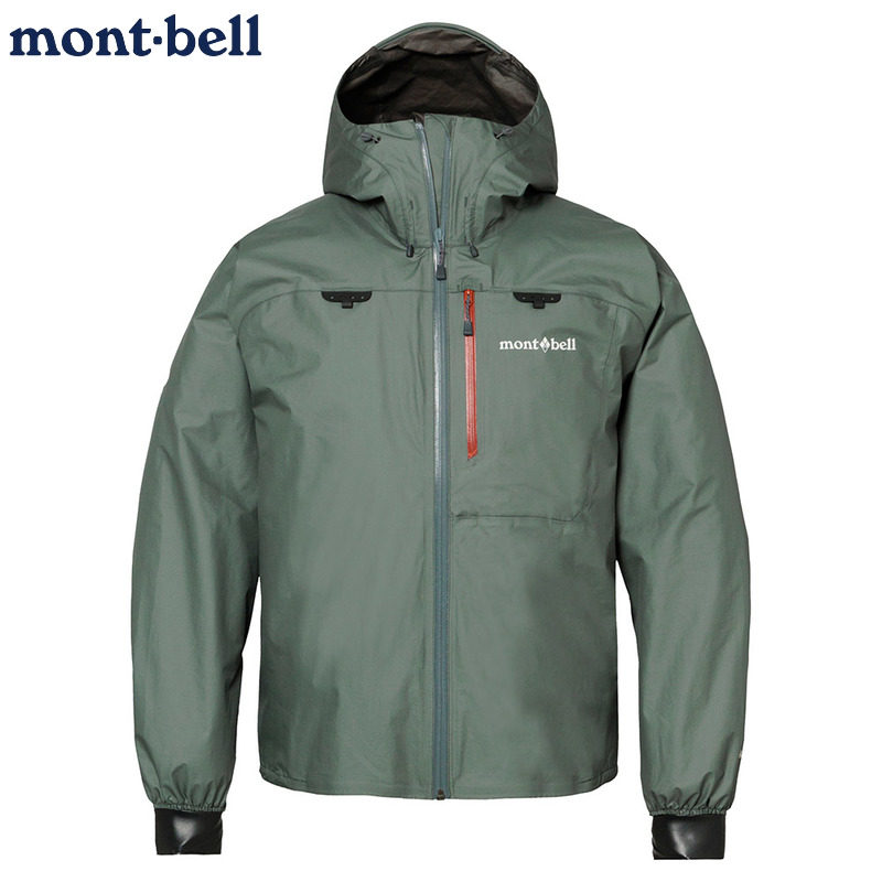 montbell钓鱼外套雨衣冲锋衣