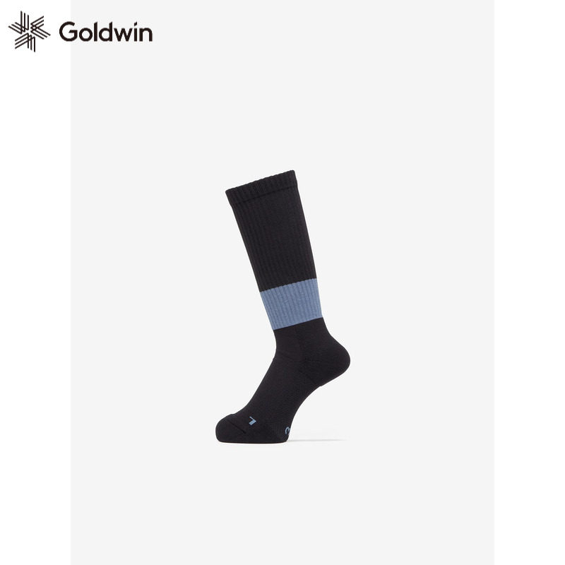 日本运动袜Goldwiin中筒舒适透气
