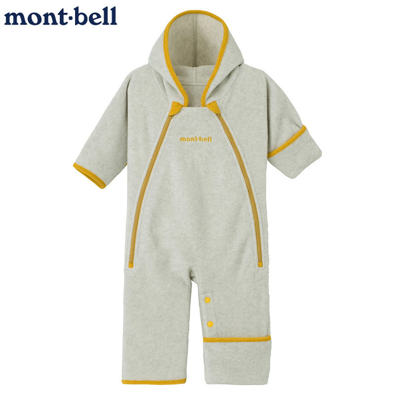 montbell婴儿连体衣轻量保暖日本