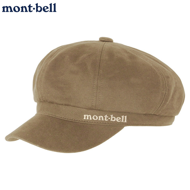 montbell棉质报童帽子防晒户外