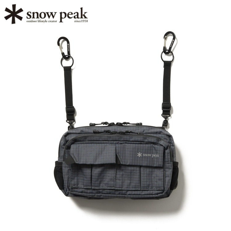 日本snowpeak雪峰单肩防水小包