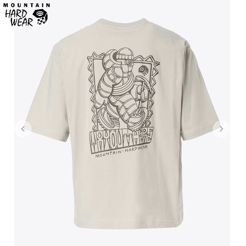 日本代购Mountain Hardwear山浩棉质短袖T恤宽松版型2026年新款男