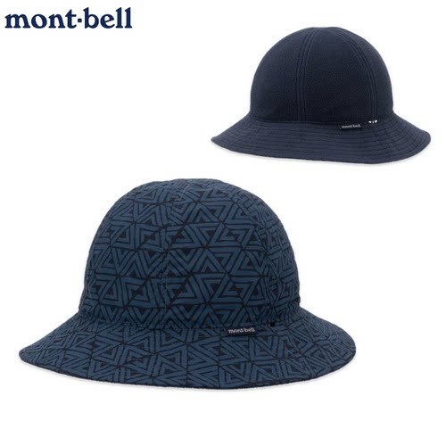montbell双面渔夫帽冬季保暖防寒