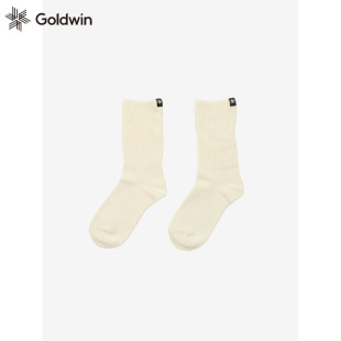 日本代购 真丝长筒袜男女C3fit光电子系列吸汗透气袜子 Goldwin新款