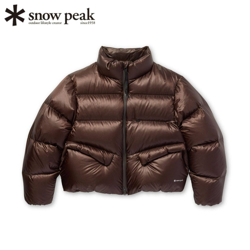 日本snowpeak雪峰800蓬羽绒服女