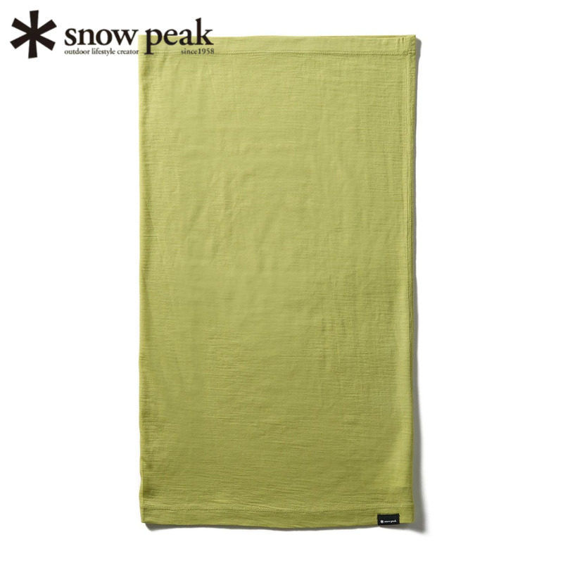 日本snowpeak雪峰羊毛魔术巾户外