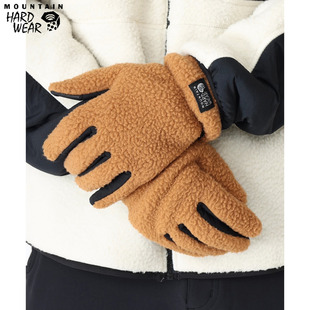 日本代购Mountain Hardwear山浩羊毛抓绒手套男女款触屏户外保暖