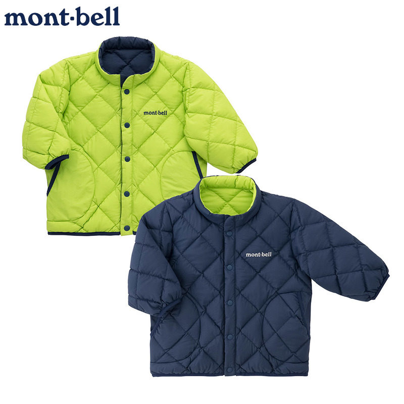 montbell轻量保暖婴儿羽绒服日本