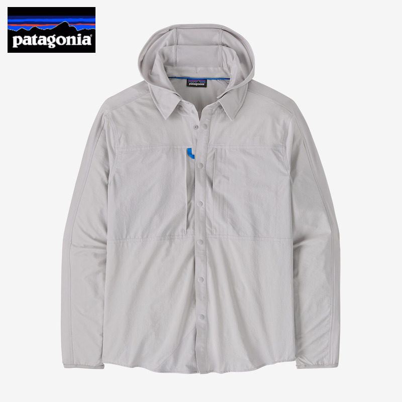 Patagonia巴塔速干透气连帽衬衫