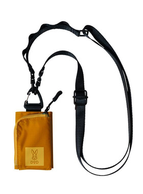 现货日本DOD折叠钱包挂脖单肩包轻便迷你钱包多功能挂钩成人儿童