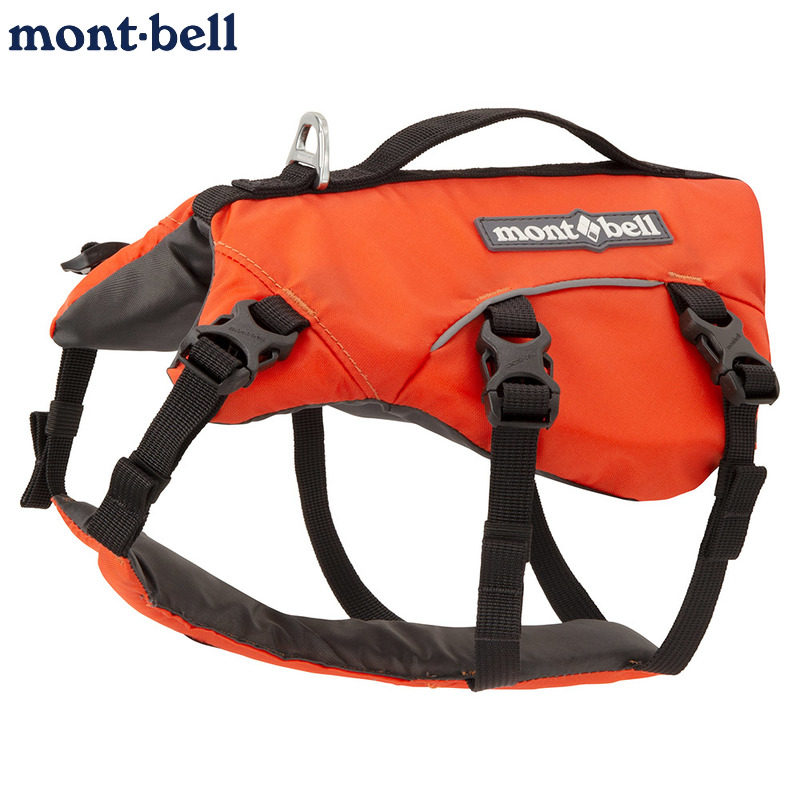 montbell玩水狗狗救生衣游泳衣