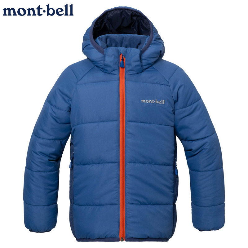 montbell儿童冬季保暖棉服外套