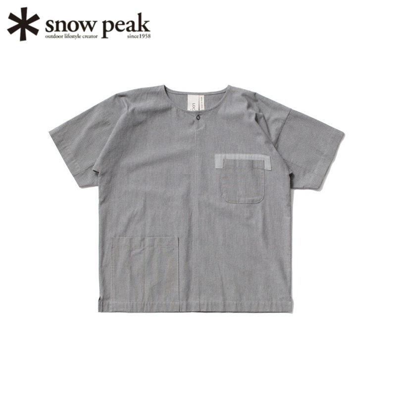 SnowPeak雪峰夏季男士短袖T恤