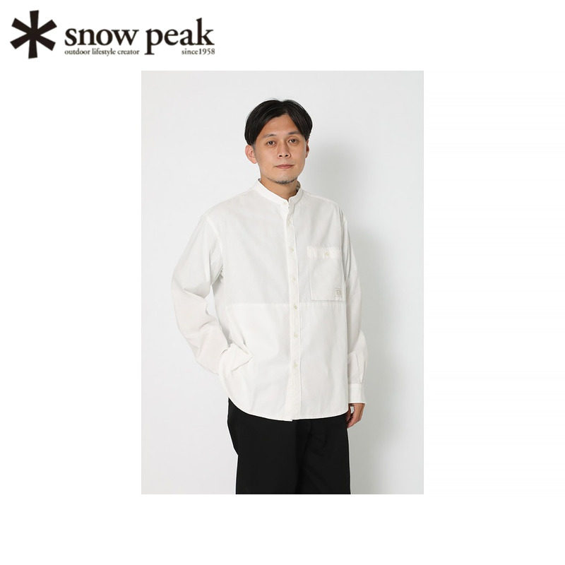 SnowPeak衬衫有机再生棉柔软