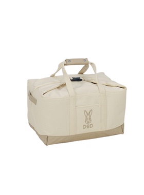 日本代购DOD手提袋40L箱型收纳袋户外露营野营防水大容量可折叠