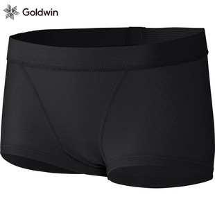 日本Goldwin运动内裤 女士高弹力透气速干健身平角内裤