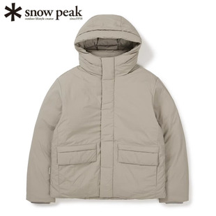 日本代购Snow Peak雪峰24年新款羽绒服男士加厚保暖防水冬季外套