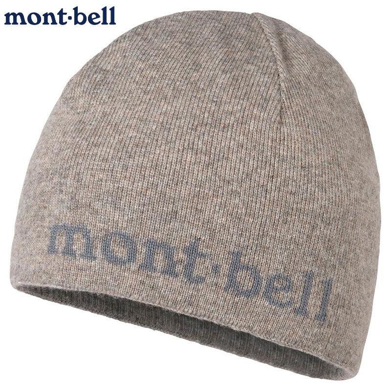 montbell毛线帽保暖针织帽子