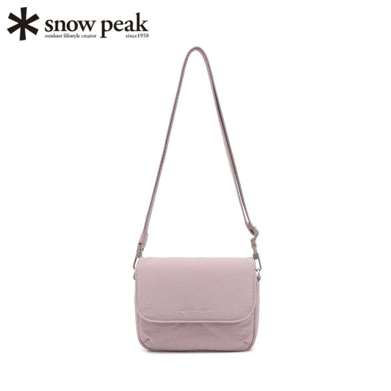 日本snowpeak雪峰女士单肩小包