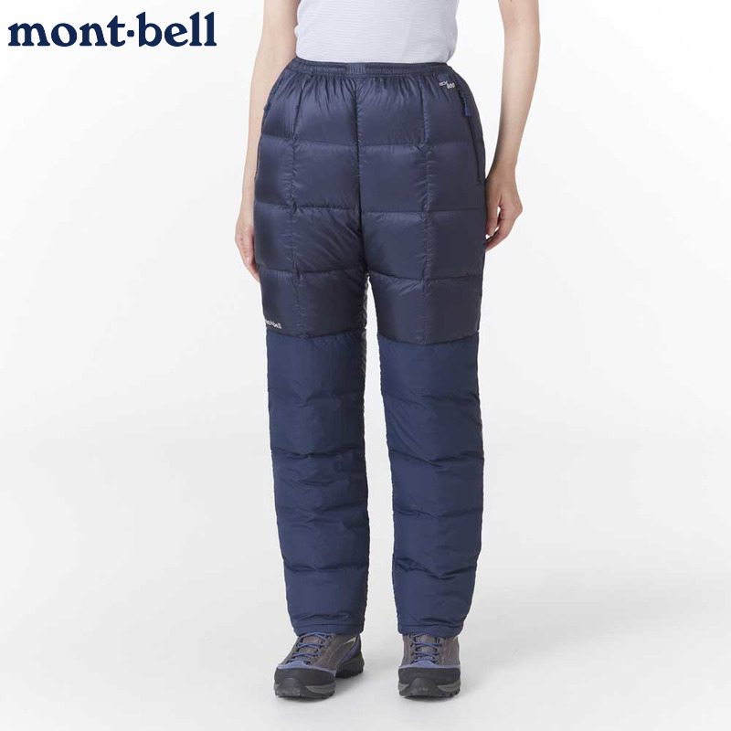 日本mont·bell冬季保暖羽絨褲女