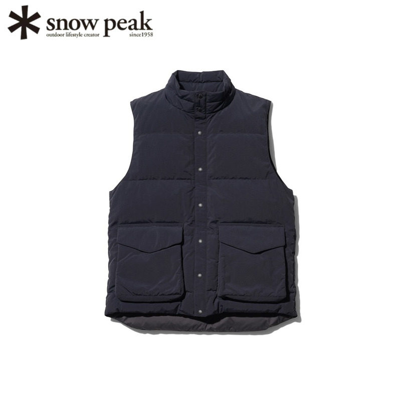 SnowPeak雪峰羽绒马甲背心轻便