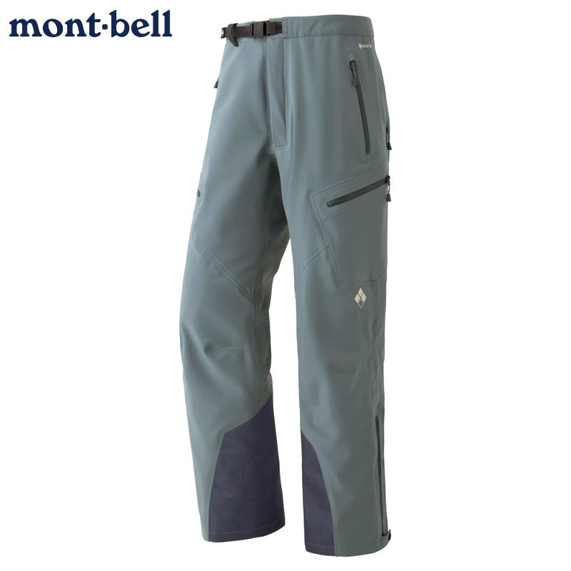日本代购montbell男士高山裤硬壳GTX雪山滑雪裤冬季登山冲锋裤子