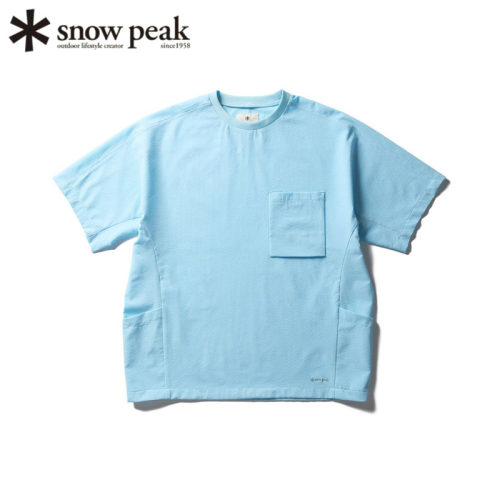 日本snowpeak雪峰速干短袖T恤夏