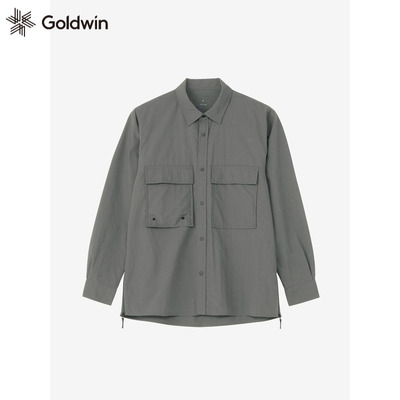 日本Goldwin户外徒步衬衫防水