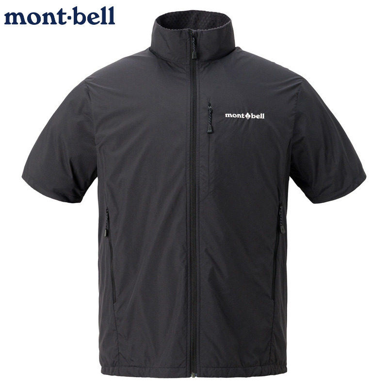 montbell短袖软壳衣防风中间层