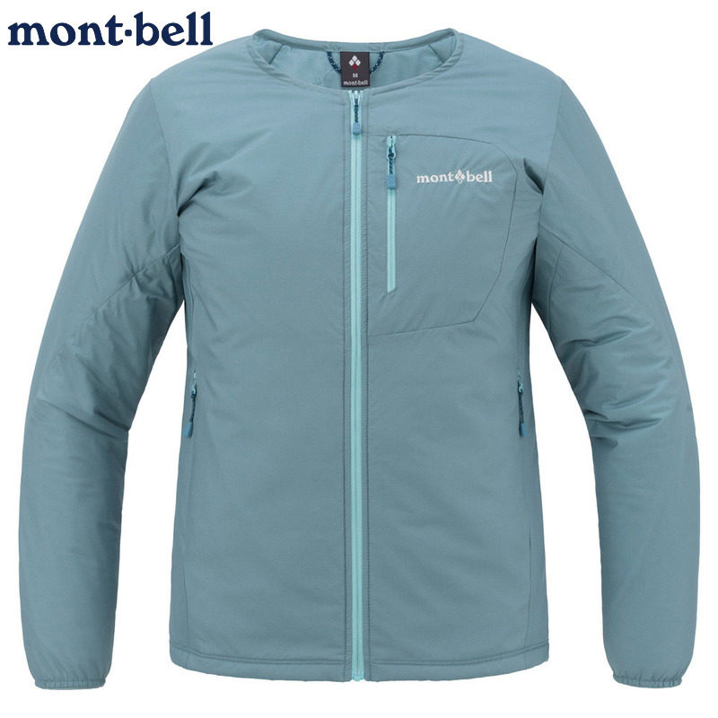 montbell圆领轻量棉服外套保暖
