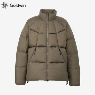 日本代购Goldwin羽绒服立领冬季户外轻量保暖防静电外套2025新款