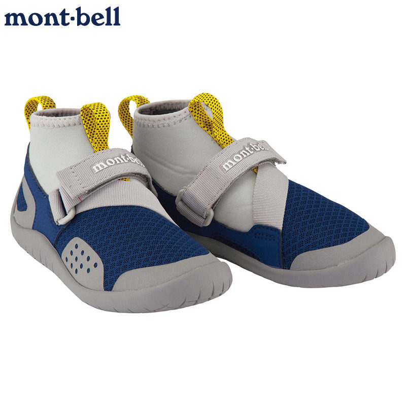 montbell防滑户外儿童溯溪鞋沙滩