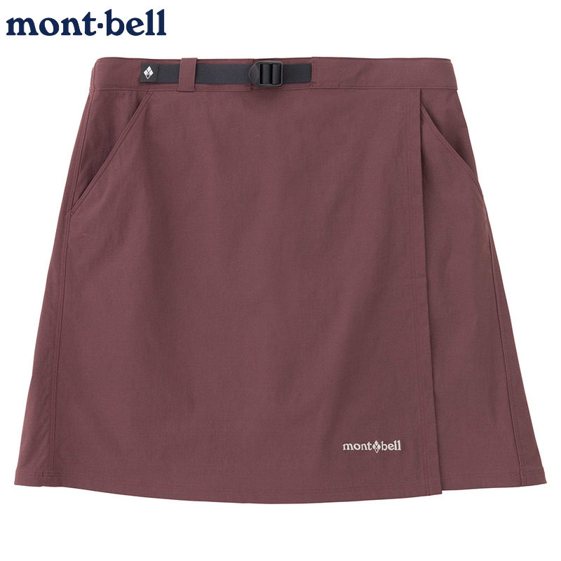 montbell女式短裙裤运动薄款日本