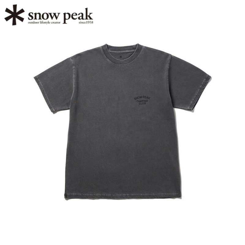 SnowPeak雪峰复古纯棉T恤短袖