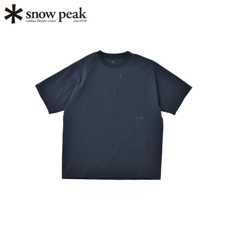 SnowPeak雪峰透气速干短袖T恤
