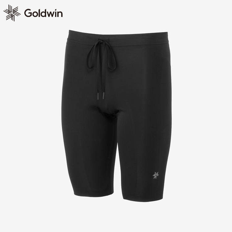 Goldwin压缩紧身裤运动五分裤