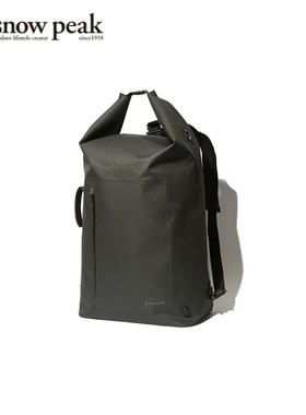 日本代购SnowPeak雪峰防水双肩包户外露营旅行多功能单肩手提背包