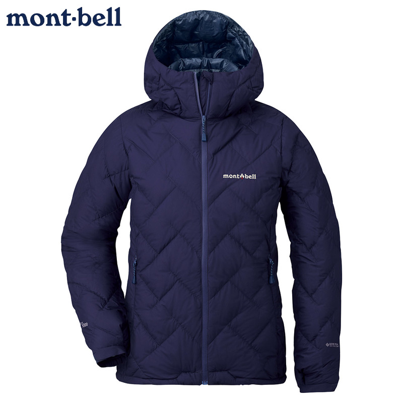日本mont·bell户外保暖羽绒服女