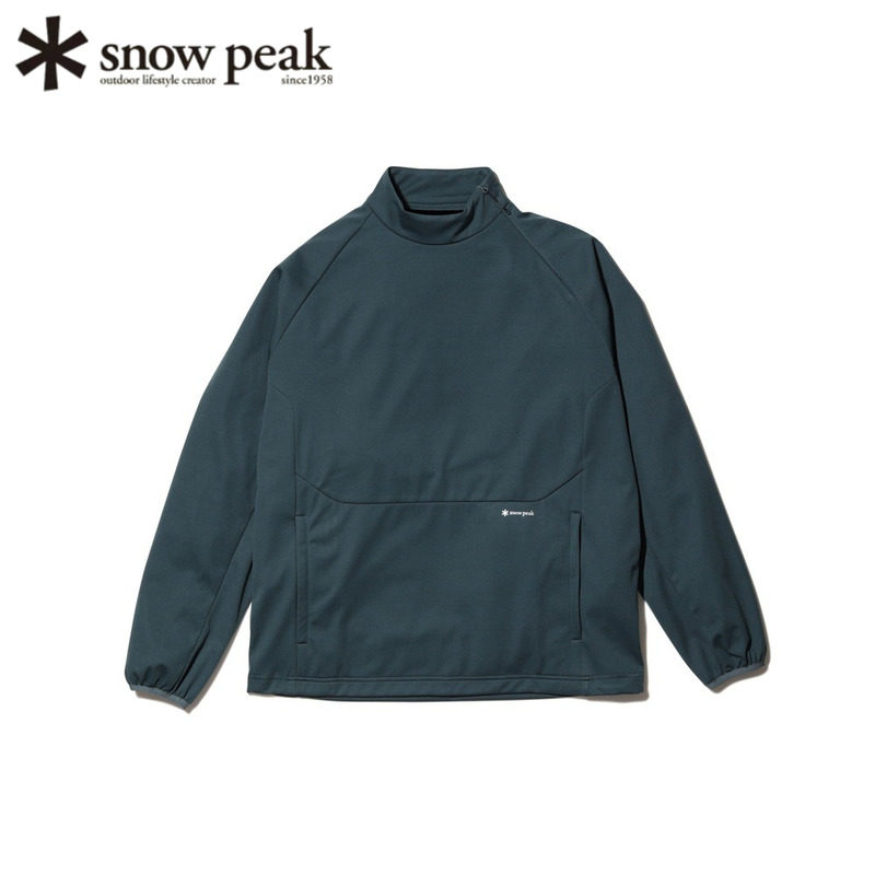 SnowPeak雪峰轻质软壳套头衫