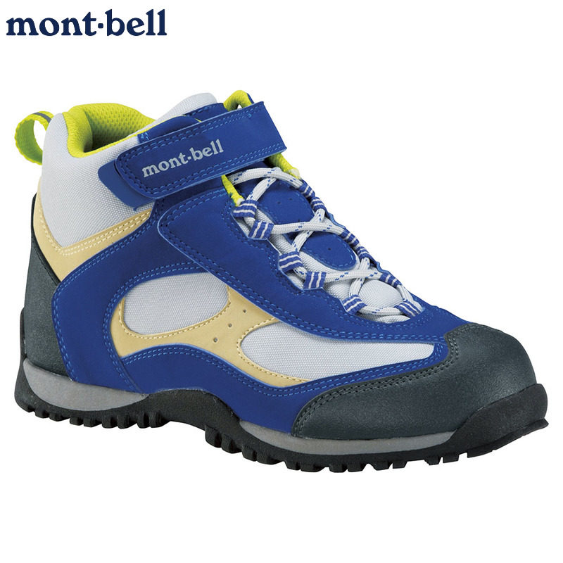 日本mont·bell儿童爬山徒步鞋