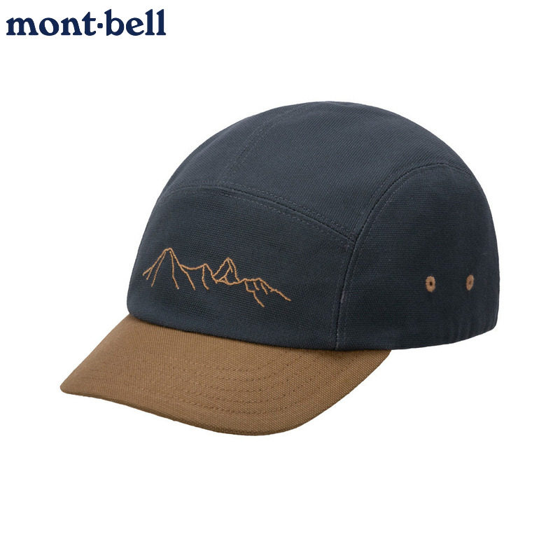 montbell棉质鸭舌帽帆布遮阳帽