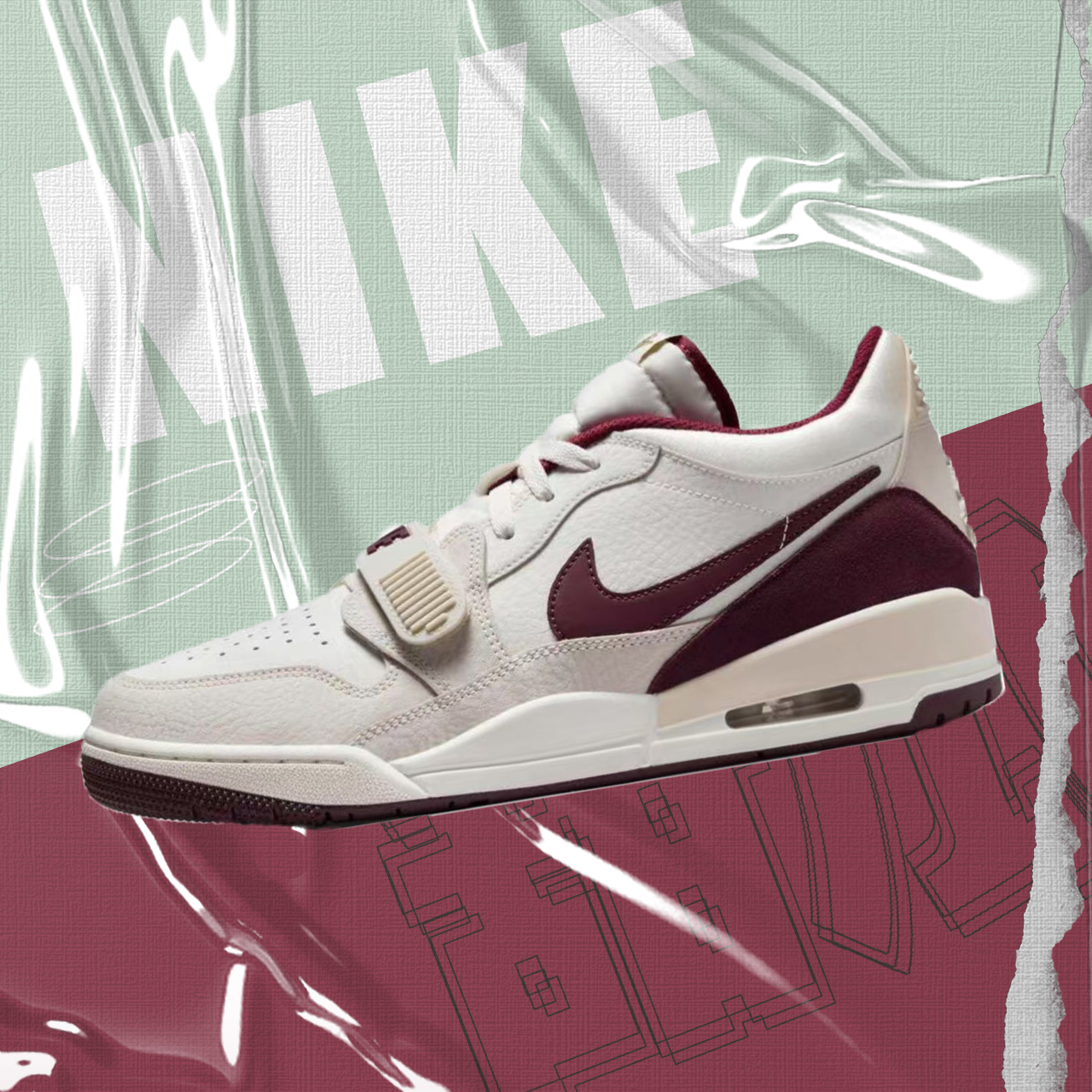 蛇年限定AJ312米棕色百搭篮球鞋