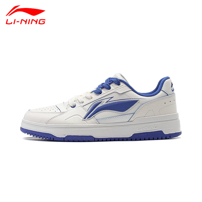 李宁男鞋天迹2板鞋2025秋季休闲运动鞋透气百搭复古滑板鞋AGCU461