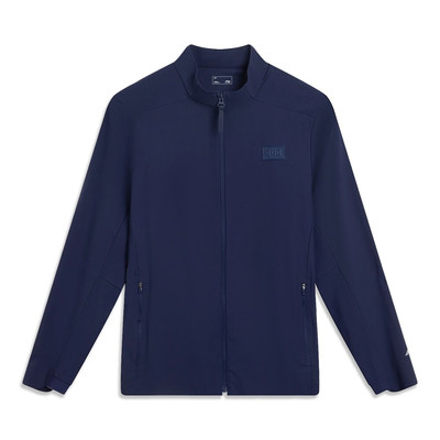 李宁运动卫衣套头衫春秋长袖T恤针织半拉链休闲上衣AWYV017