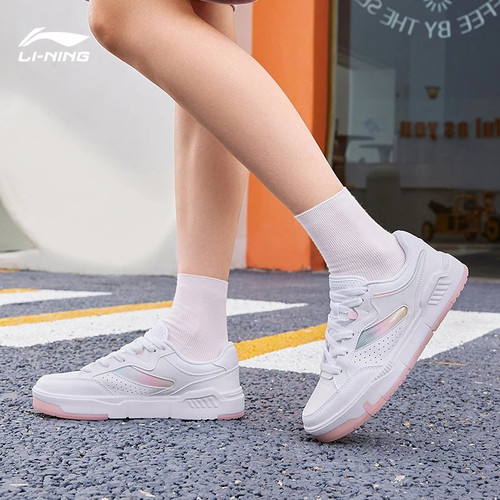 李宁女鞋板鞋休闲运动鞋春季新款