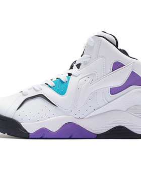 李宁休闲鞋女鞋2025春秋季新款高帮板鞋减震篮球文化鞋女ABCS066