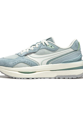 李宁女鞋休闲鞋阿甘鞋征荣M1000反光轻量高回弹经典休闲鞋AGCU078